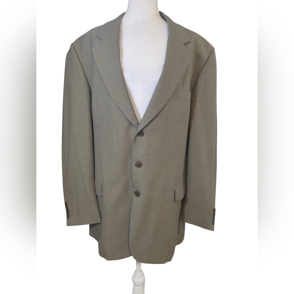 Gianfranco  Ruffini Italy Made In MR Macedonia Men's Gray Blazer Size L 46